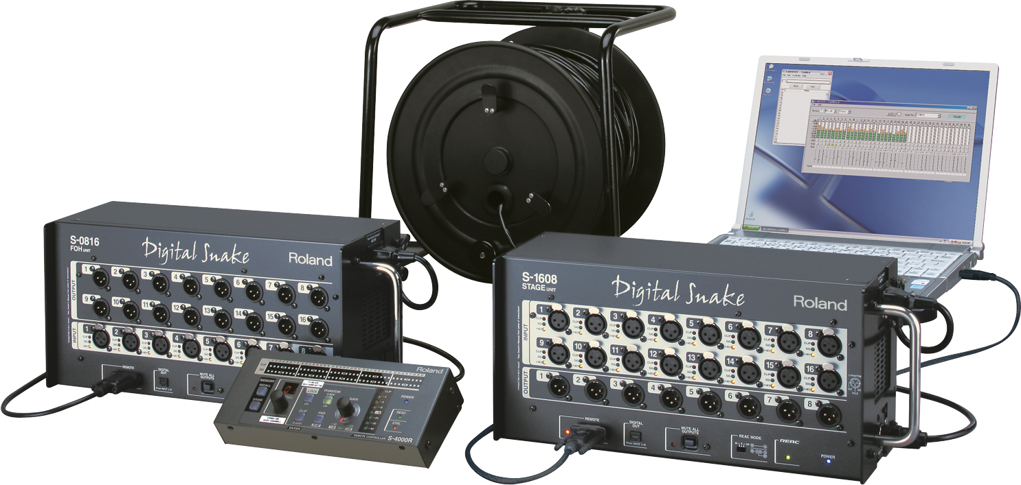 Roland S-1608 16-channel Digital Stagebox - Vibe Music