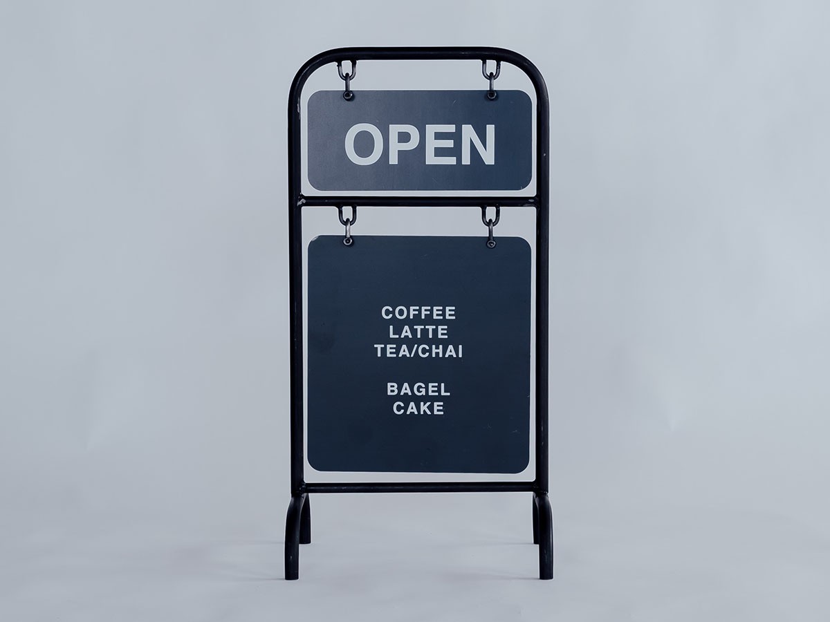 SIKAKU DINER SIGNBOARD / シカク ダイナー サインボード - インテリア