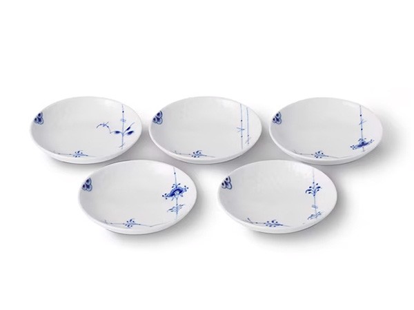 Royal Copenhagen Blue Palmette Plate Set / ロイヤル コペンハーゲン