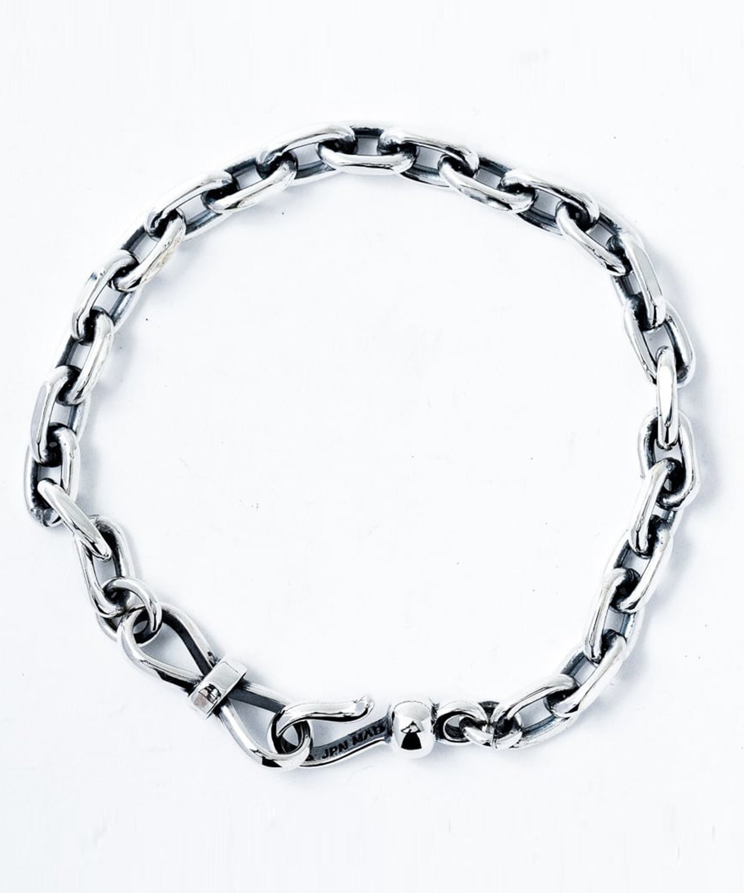 WAKAN SILVER SMITH | BN-063 Mebiusu hook bracelet (S)