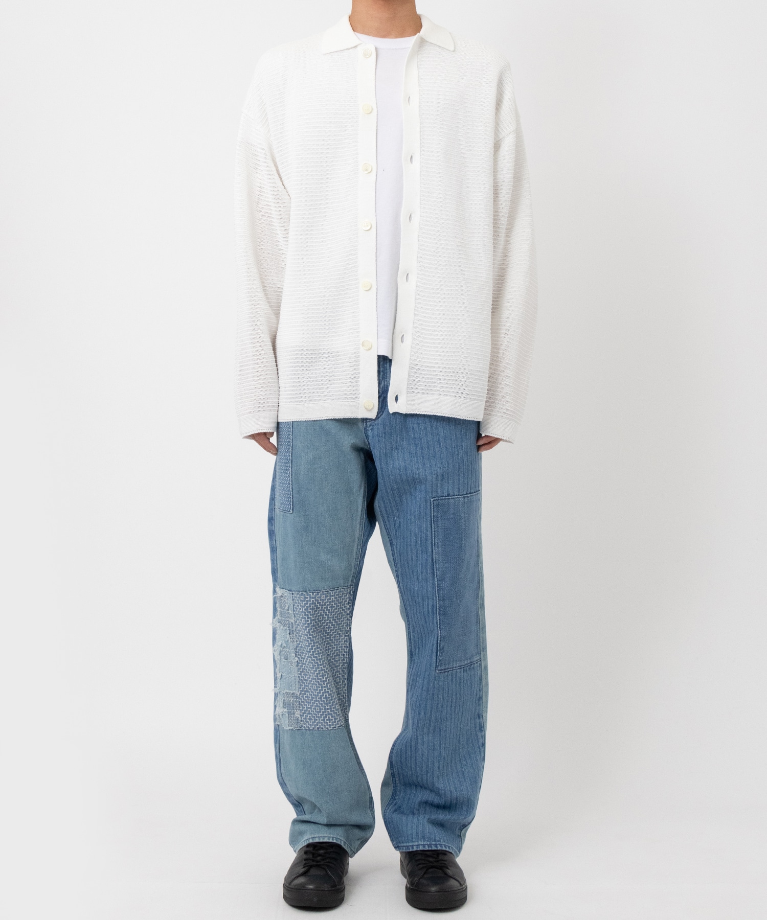 EX.PATCHWORK BORO DENIM(W30 BLUE): : MENS｜ STUDIOUS ONLINE公式
