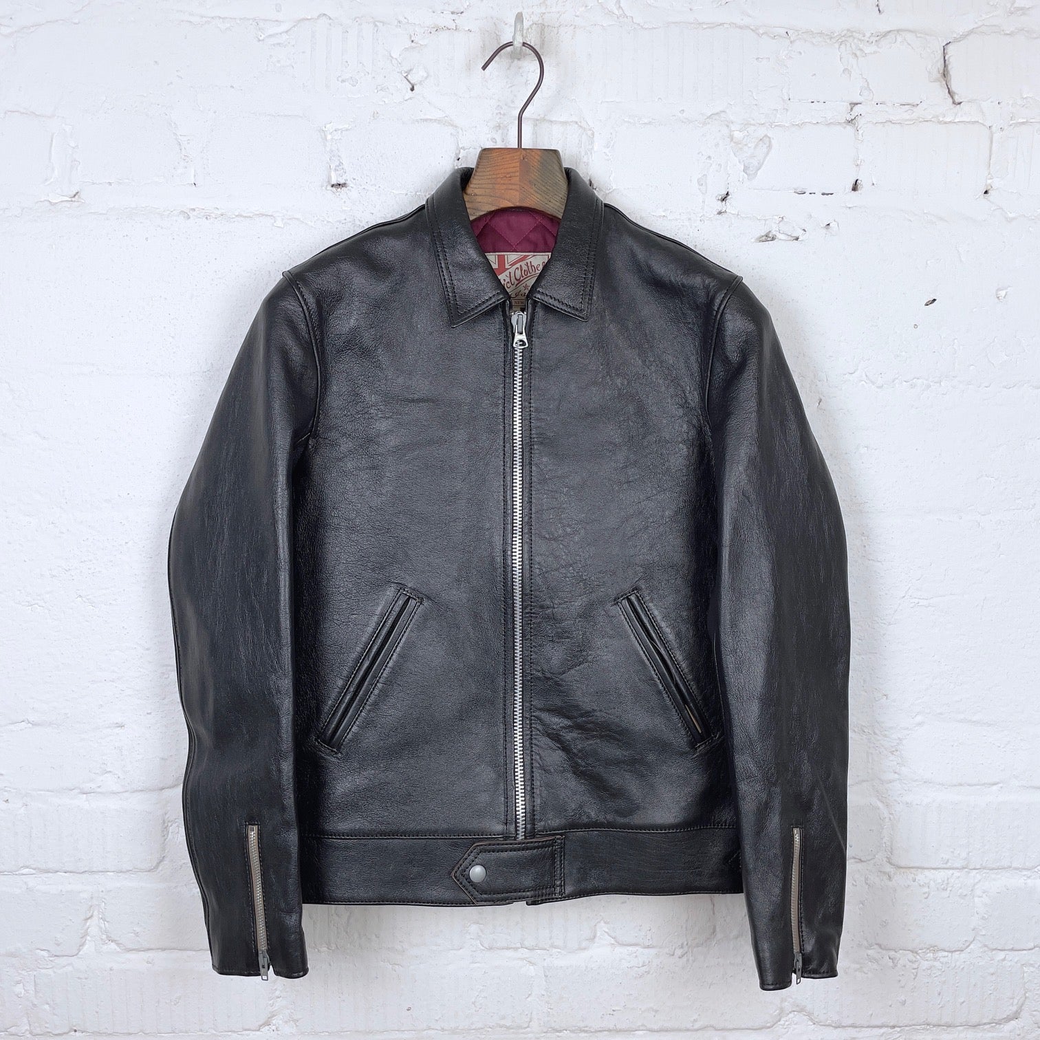 addict clothes | ad-01 center-zip jacket (sheep) black – stuf|f