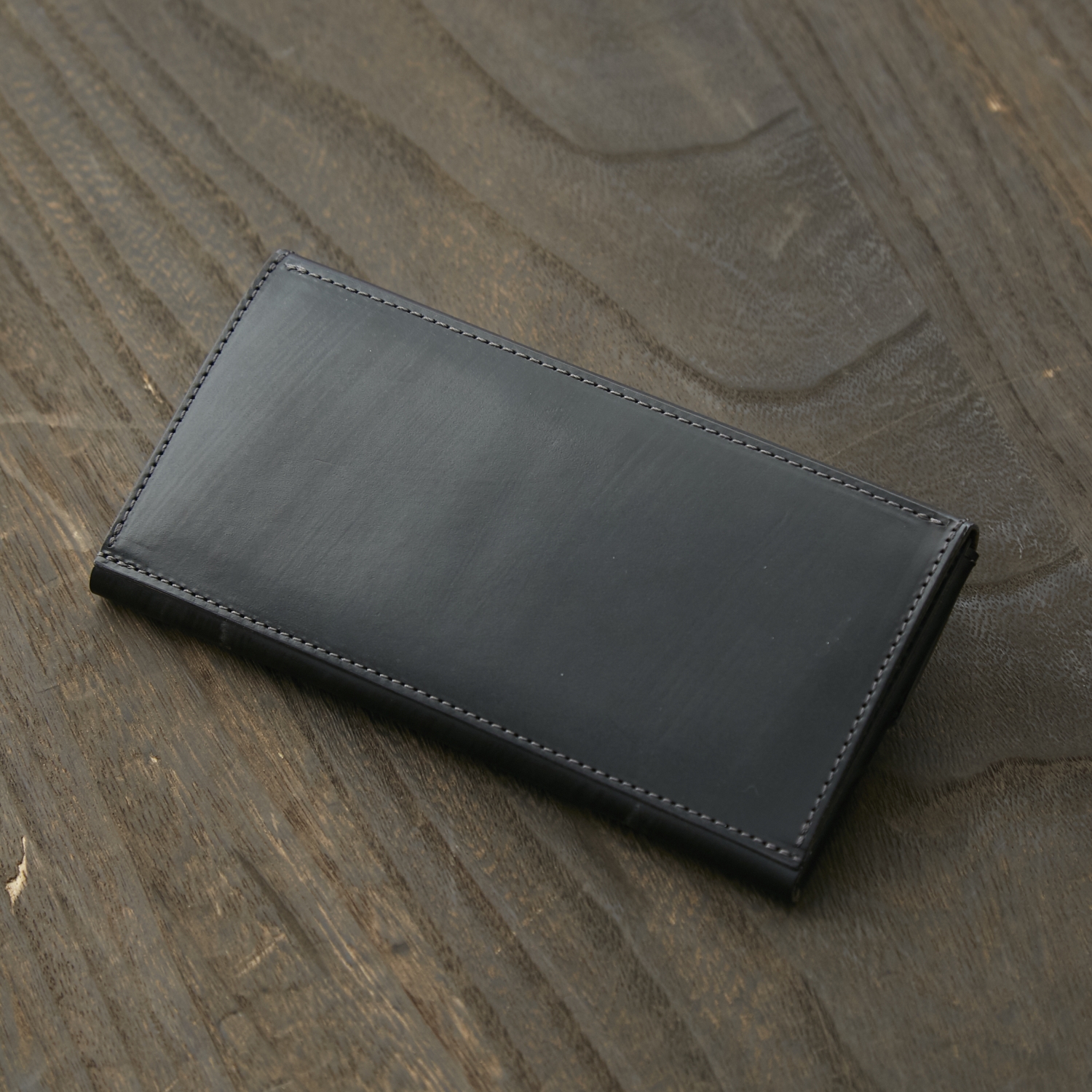 SAFUJI/ミニ長財布うすめ ブライドルレザー -【当店限定】薄さを極めた