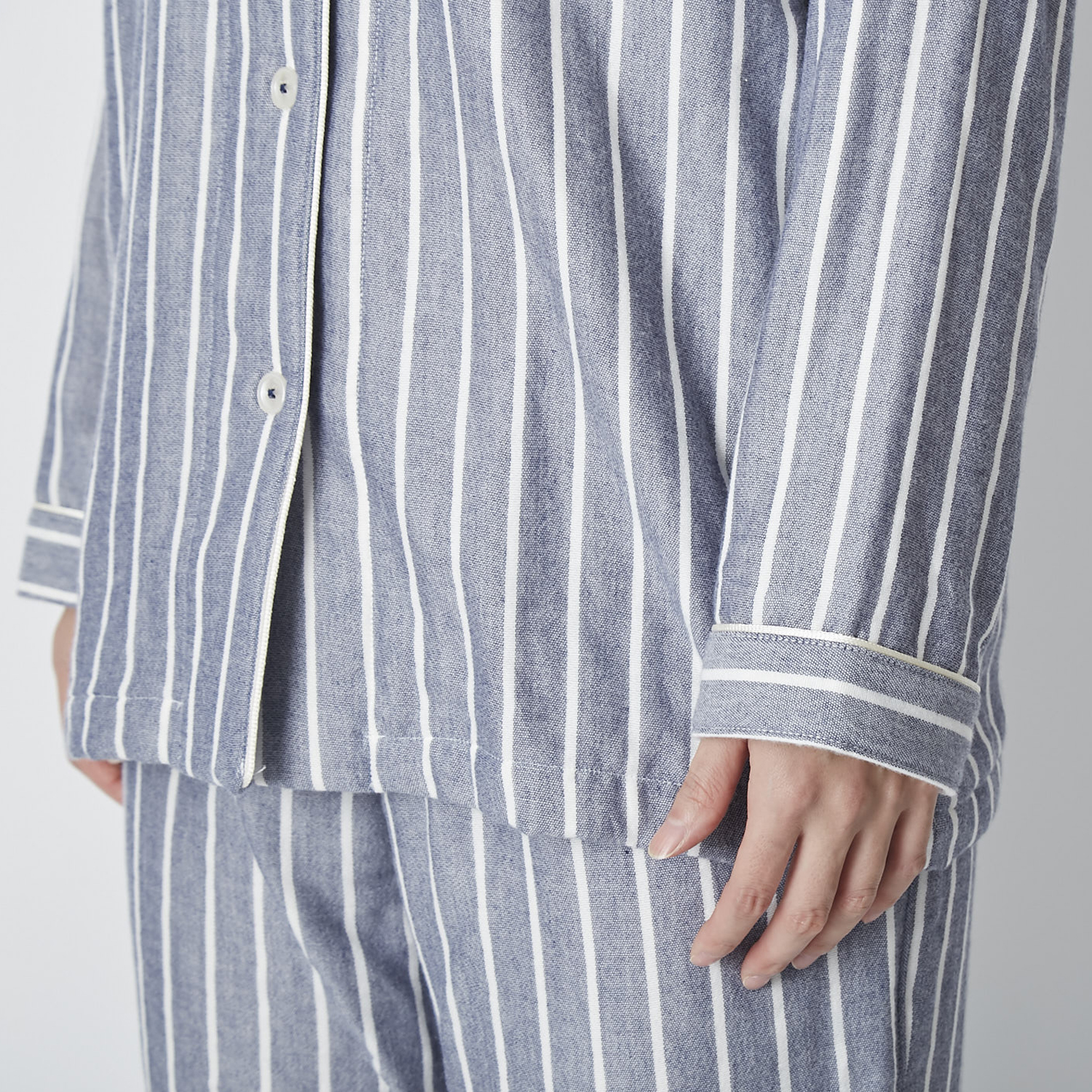 Kaimin Labo/雲ごこち三重ガーゼ起毛 パジャマ レディース -眠りの質を