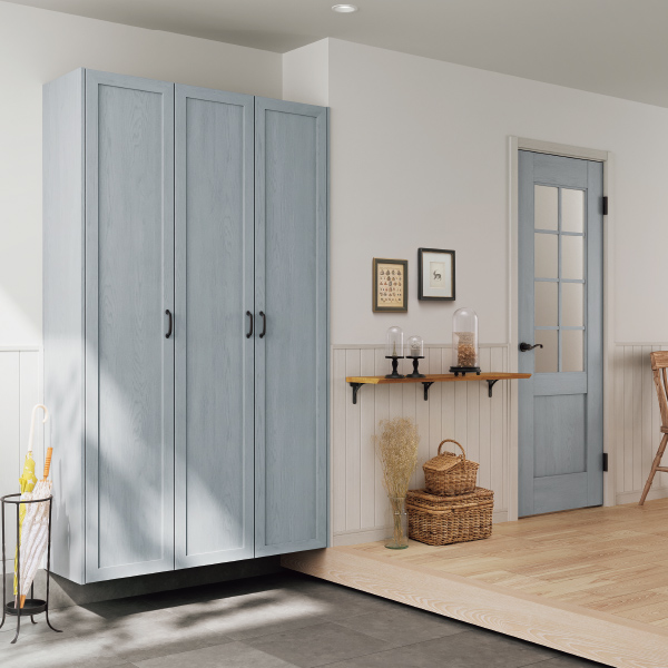 玄関用収納 コンポリア | 未利用空間活用 | 室内ドア・フローリング