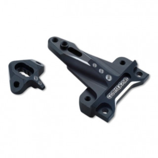 OVERDOSEアルミインボードショックマウント (GALM/ブラック) OVERDOSE