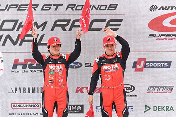 第8戦 もてぎ：決勝日】 決勝上位コメント／GT500 | SUPER GT