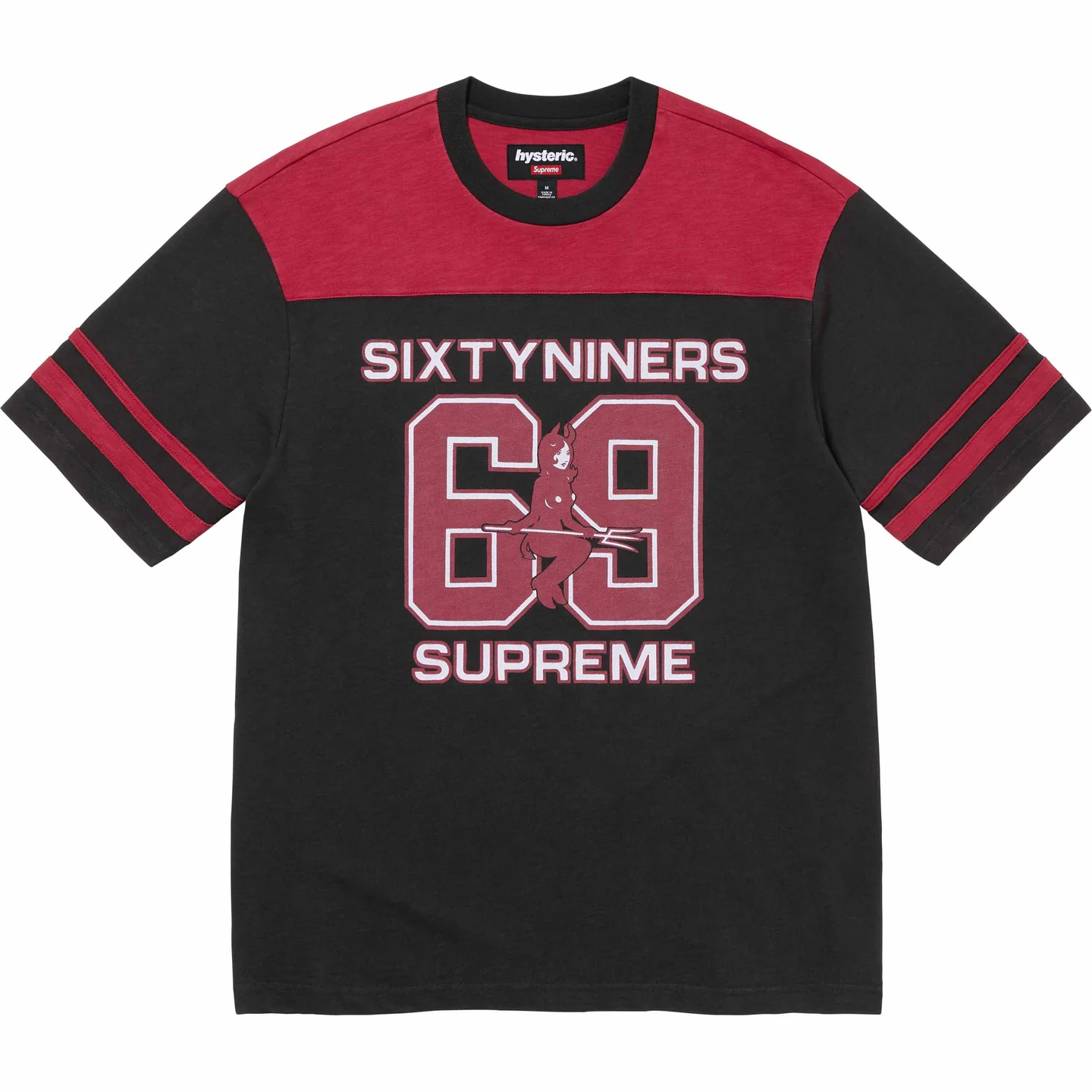Supreme®/HYSTERIC GLAMOUR 69 Football Top | Supreme 24fw