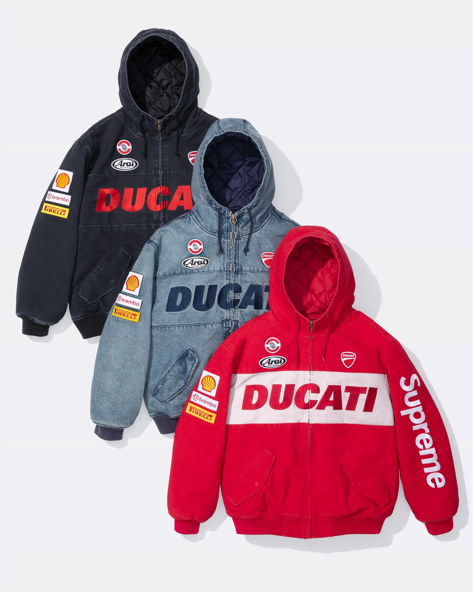 Supreme®/Ducati® Hooded Racing Jacket | Supreme 24ss
