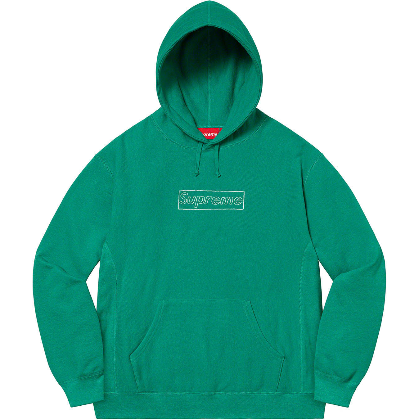 KAWS Chalk Logo Hooded Sweatshirt | Supreme 21ss