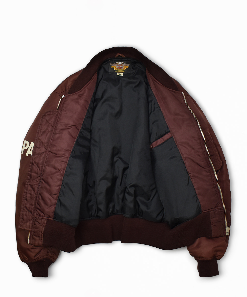 HARLEY-DAVIDSON MA-1 TYPE ブルゾン M - Synergy Vintage & Used clothes